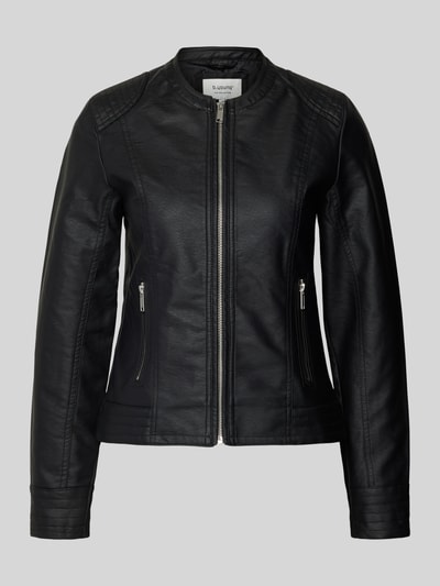 B.Young Jacke in Leder-Optik Modell 'Acom' Black 2