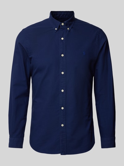 Polo Ralph Lauren Slim fit vrijetijdsoverhemd met button-downkraag Marineblauw - 2