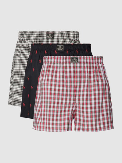 Polo Ralph Lauren Underwear Boxershorts mit Allover-Muster im 3er-Pack Black 1