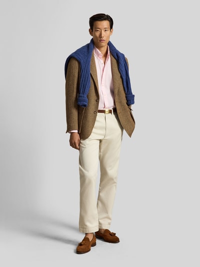 Polo Ralph Lauren Vrijetijdsoverhemd met geborduurd logo Felroze - 1