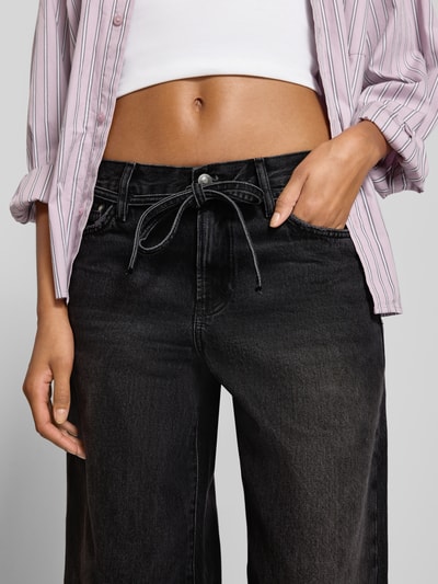 Only Loose Fit Jeans aus reiner Baumwolle Modell 'GIANNA' Black 3