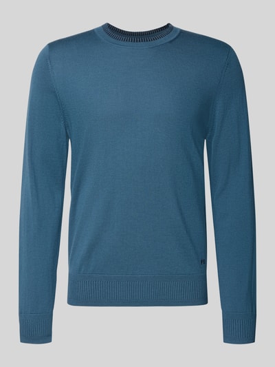 Paul Smith Regular Fit Strickpullover aus reiner Wolle Blau 2