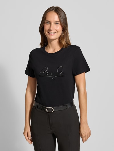 Tommy Hilfiger Regular Fit T-Shirt aus reiner Baumwolle Black 4