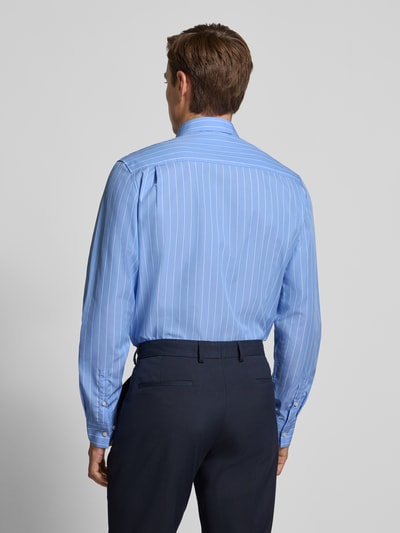Jake*s Slim Fit Business-Hemd mit Knopfleiste Bleu 5