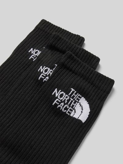 The North Face Socken mit Label-Print im 3er-Pack Black 2