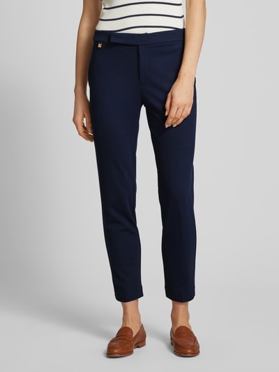 Lauren Ralph Lauren Stoffen broek met Franse steekzakken, model 'ADOM' Marineblauw - 4