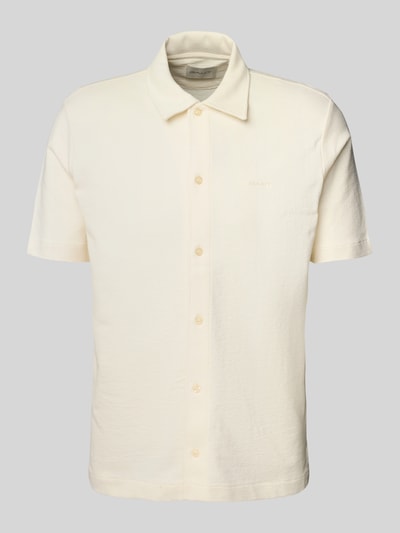 Gant Freizeithemd mit Knopfleiste Sand 2
