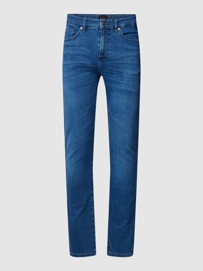 BOSS Jeans mit Label-Patch Modell 'Delaware' Blau 2