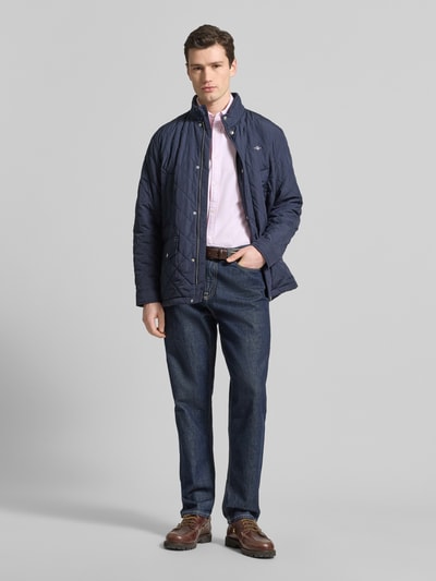 Barbour Tailored Fit Freizeithemd aus reiner Baumwolle Modell 'STRIPED OXFORD' Pink 1