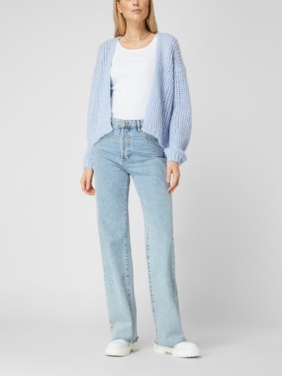 Oui Pullover mit Reißverschlüssen  Bleu 1