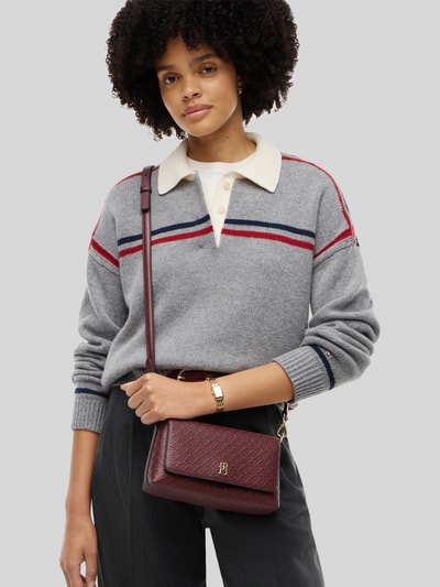Tommy Hilfiger Umhängetasche mit Logo-Detail Bordeaux 1