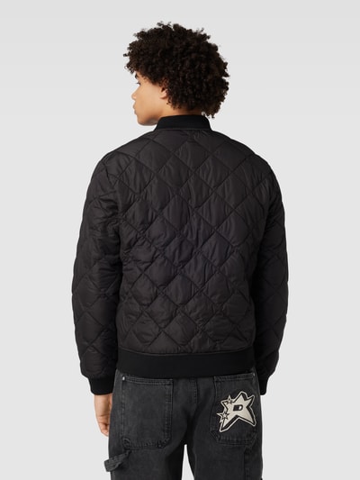 Jack & Jones Steppjacke mit Stehkragen Modell 'KARL' Black 5