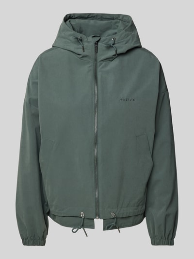 Mazine Jacke mit Kapuze Petrol 1