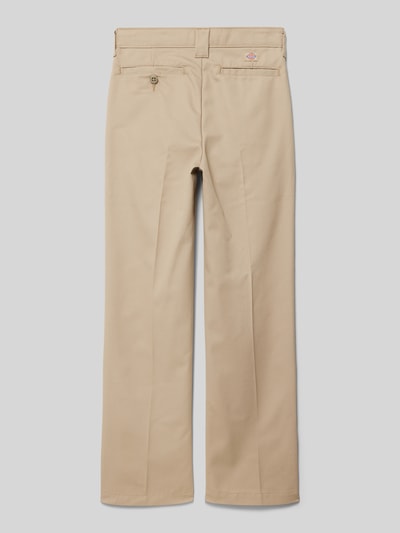 Dickies Regular Fit Stoffhose mit Gürtelschlaufen Modell 'WORK' Sand 3