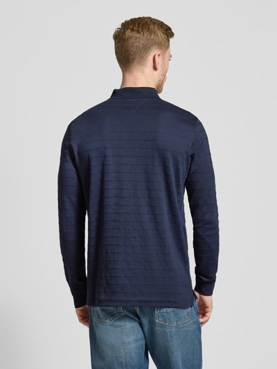 Tommy Hilfiger Poloshirt mit Label-Stitching Modell 'MERC' Marine 5