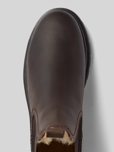 Tamaris Chelseas aus echtem Rindsleder Dunkelbraun 3