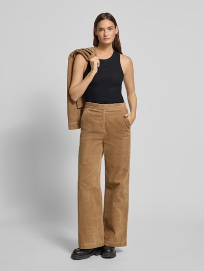 Scotch & Soda Tanktop in Ripp-Optik mit Rundhalsausschnitt Black 1