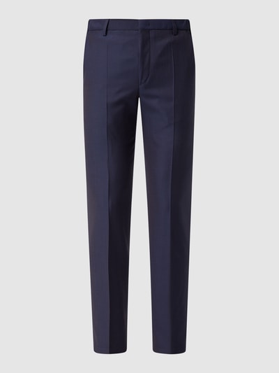 Pierre Cardin Modern fit pantalon met scheerwol, model 'Rick' - 'Futureflex' Marineblauw - 2