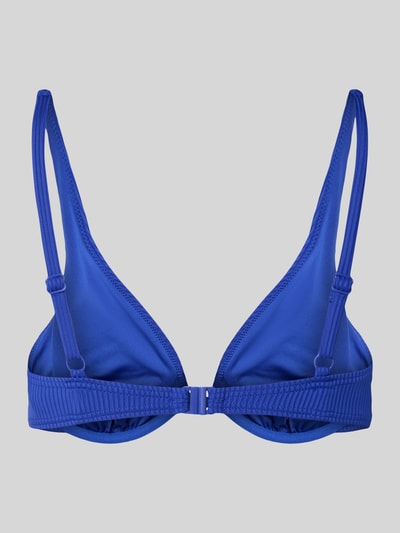 VENICE BEACH Bikini-Top mit Strukturmuster Modell 'Lucky' Blau 3