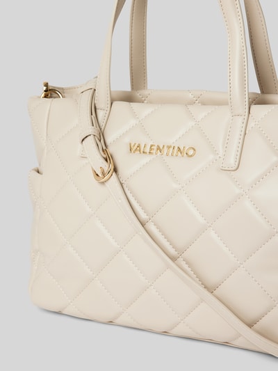 VALENTINO BAGS Handtasche mit Steppnähten Modell 'OCARINA' Ecru 2