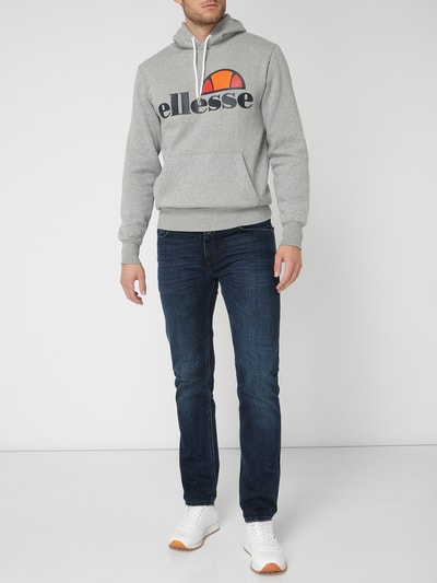 Ellesse Hoodie mit Logo-Print Hellgrau Melange 1