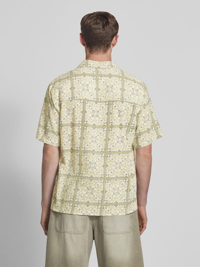 Redefined Rebel Vrijetijdsoverhemd met reverskraag, model 'HOWIE' Beige - 5