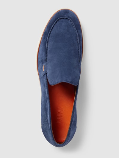 Lloyd Lederloafer mit Ziernaht Modell 'HUNTER' Blau 3