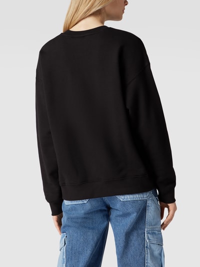 adidas Originals Oversized sweatshirt met motiefstitching Zwart - 5