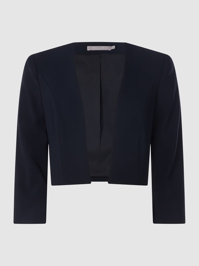 Christian Berg Cocktail Bolero van crêpe  Marineblauw gemêleerd - 1