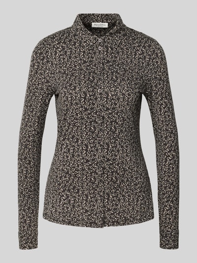 Marc O'Polo Regular Fit Hemdbluse aus Viskose-Mix Hellgrau 2