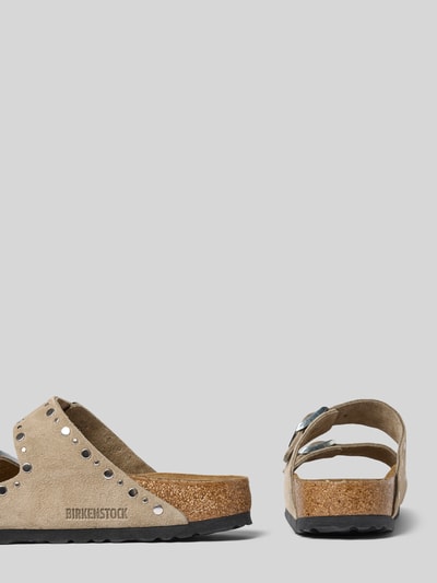 Birkenstock Sandalen met studs, model 'Arizona' Taupe - 2