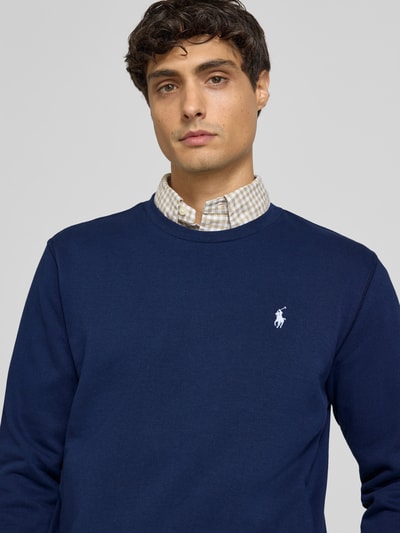 Polo Ralph Lauren Sweatshirt mit gerippten Abschlüssen Dunkelblau 3