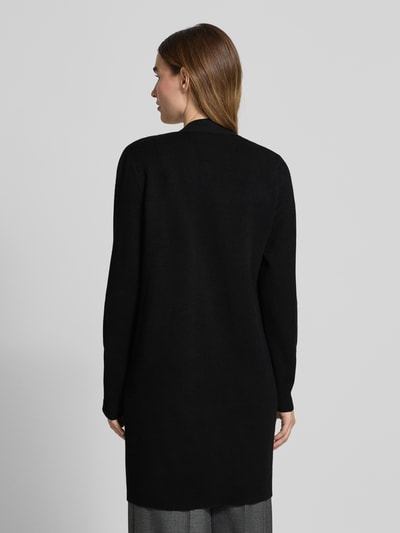 Vero Moda Regular fit cardigan van viscosemix, model 'NANCY' Zwart - 5