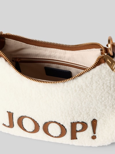 JOOP! Torba na ramię z wyhaftowanym logo model ‘lanoso’ Écru 5