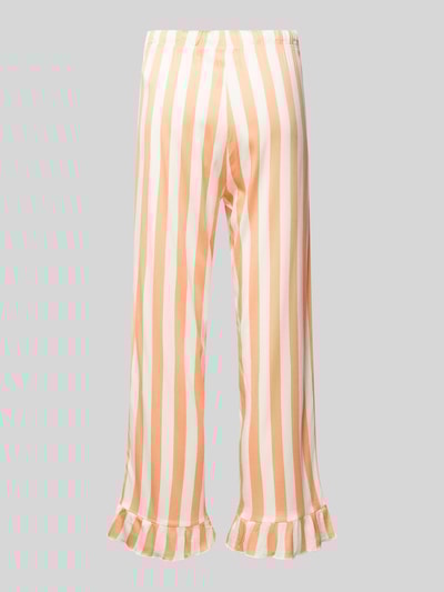 CCDK Copenhagen Relaxed Fit Pyjama-Hose mit Tunnelzug Modell 'Saga' Koralle 3