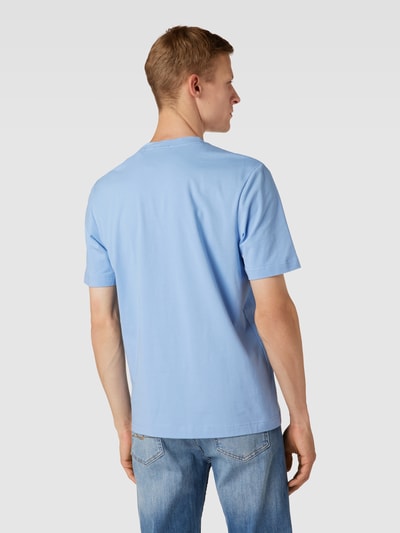 BOSS Orange Relaxed Fit T-Shirt mit Label-Detail Hellblau 5