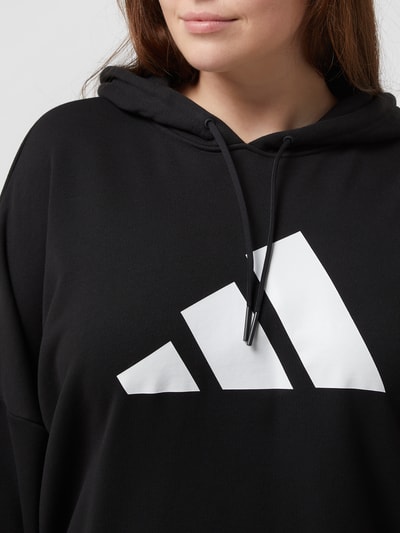 Adidas Sportswear Plus PLUS SIZE hoodie met logoprint  Zwart - 3