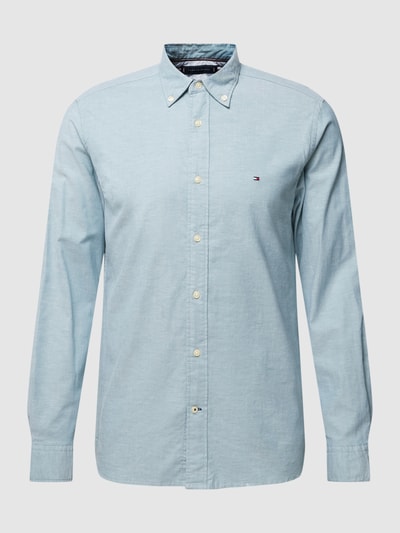 Tommy Hilfiger Freizeithemd mit Label-Stitching Bottle 2