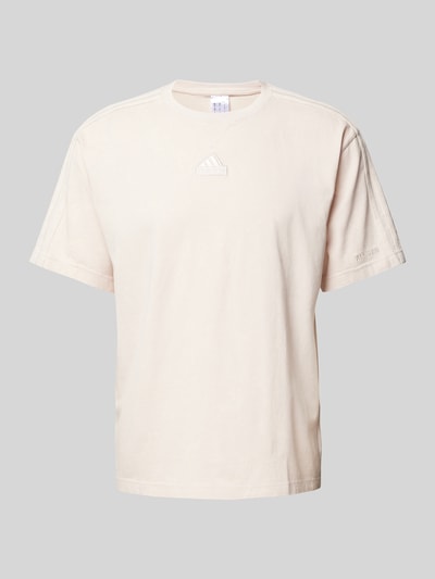 ADIDAS SPORTSWEAR T-shirt met labelstitching Beige - 2