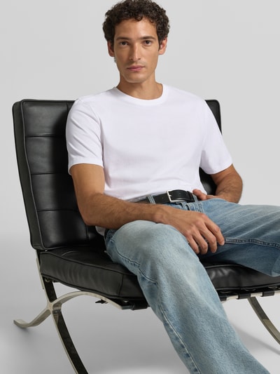 CINQUE T-shirt z okrągłym dekoltem model 'CIDANI' Biały 3