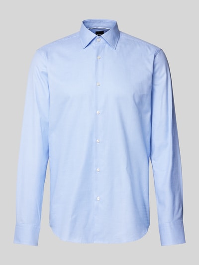 BOSS Regular Fit Business-Hemd mit Kentkragen Modell 'Joe' Blau 2