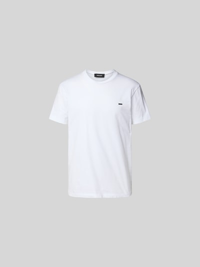 Dsquared2 T-Shirt mit Label-Detail Weiss 2