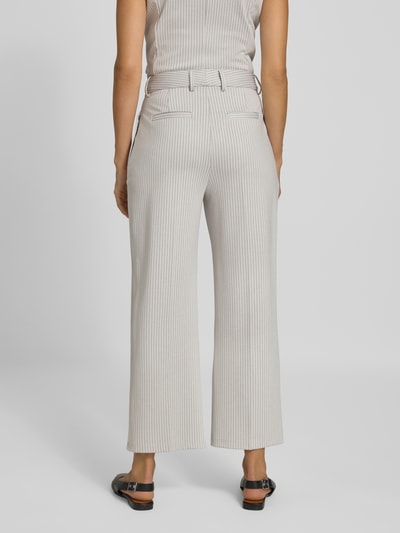 Rich & Royal Spodnie materiałowe w kant z kieszeniami z tyłu Biały 5