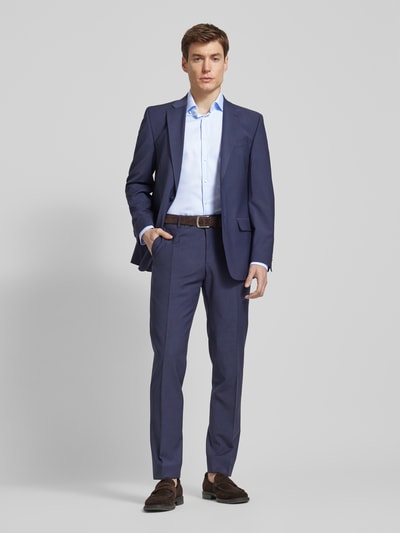 Christian Berg Men Regular Fit Business-Hemd mit Haifischkragen Bleu 1