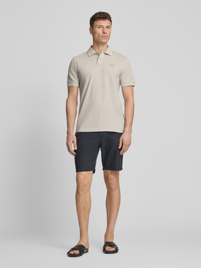 BOSS Orange Regular Fit Poloshirt aus reiner Baumwolle Modell 'PRIME' Sand 1