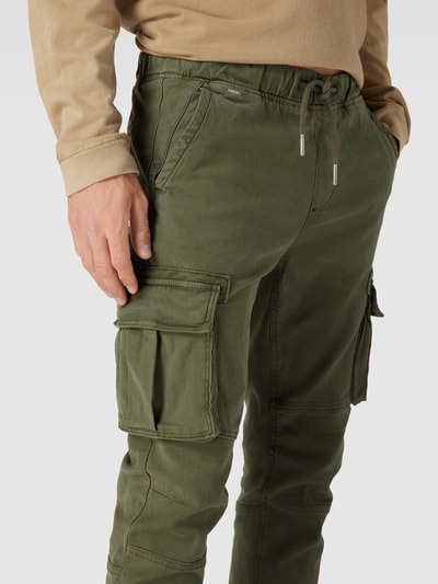 REVIEW Cargo Sweatpants Oliv 3