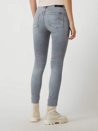 G-Star Raw Skinny Fit Jeans mit Stretch-Anteil Modell '3301'  Jeansblau 5