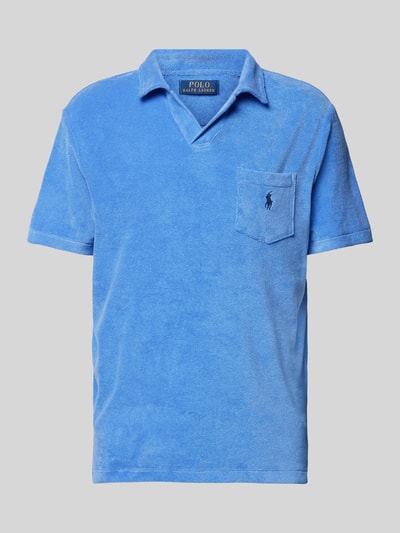 Polo Ralph Lauren Regular fit poloshirt met opgestikte borstzak Lichtblauw - 2