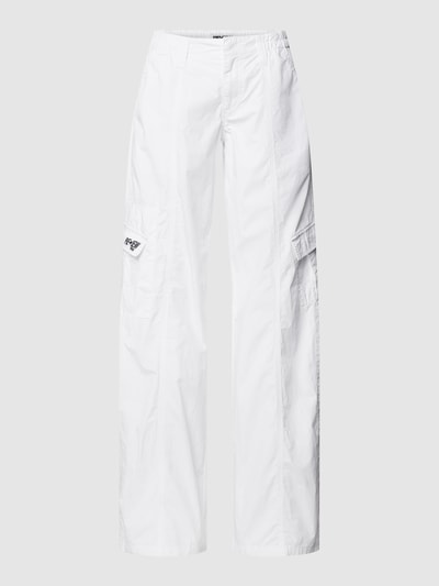 Review Cargohose mit REVIEW Stitching Weiss 2
