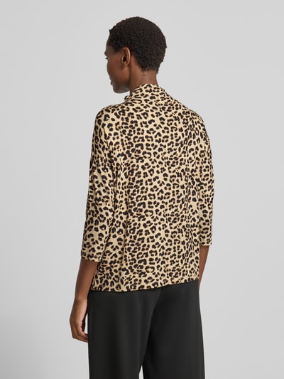 Christian Berg Woman Bluzka z długim rękawem ze stójką Piaskowy 5